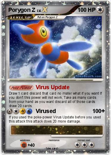 Pokemon Porygon Z