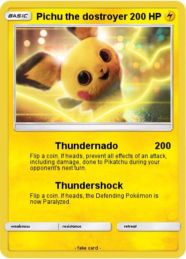 Pokemon Pichu the dostroyer