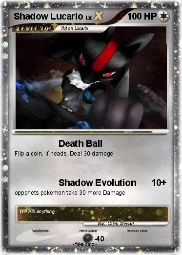 Pokemon Shadow Lucario