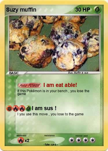 Pokemon Suzy muffin