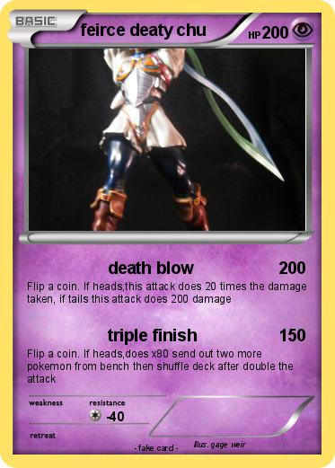 Pokemon feirce deaty chu