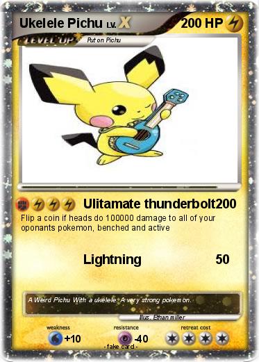 Pokemon Ukelele Pichu