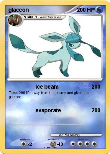 Pokemon glaceon