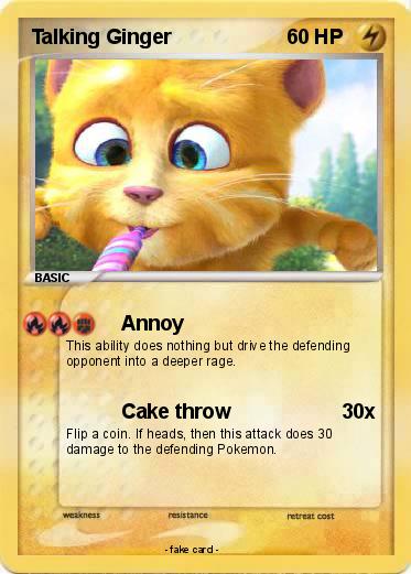 Pokemon Talking Ginger