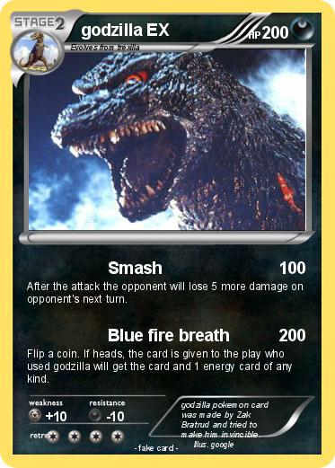 Pokemon godzilla EX