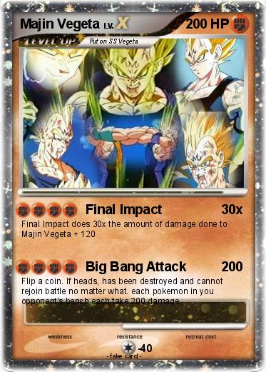 Pokemon Majin Vegeta