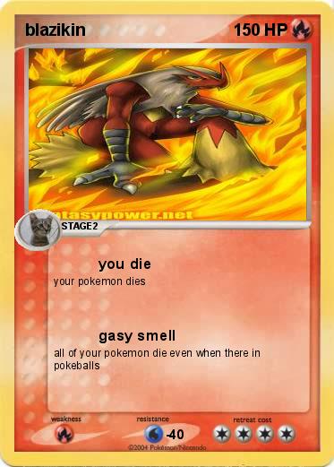 Pokemon blazikin