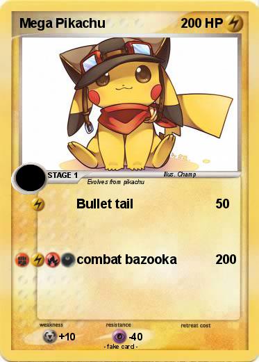Pokemon Mega Pikachu