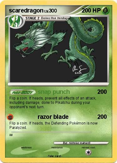 Pokemon scaredragon