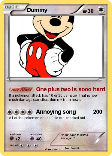 Pokemon Dummy