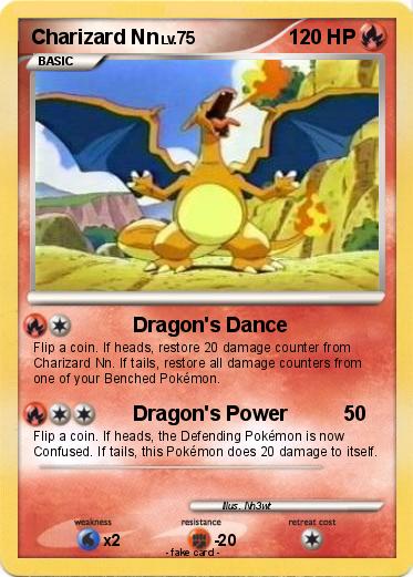 Pokemon Charizard Nn