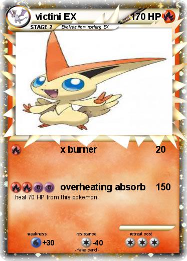 Pokemon victini EX