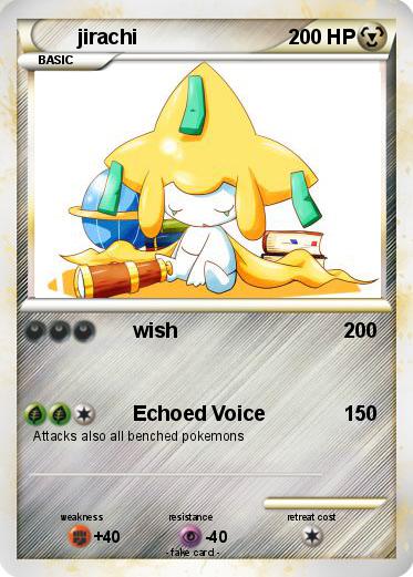Pokemon jirachi