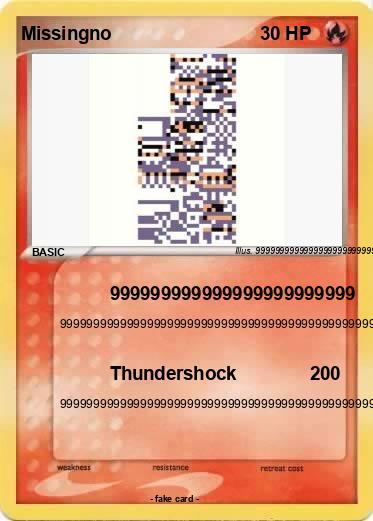 Pokemon Missingno