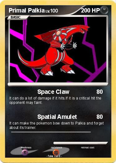 Pokemon Primal Palkia