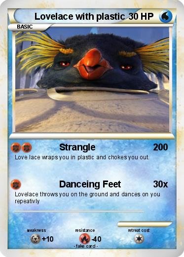 Pokemon Lovelace with plastic