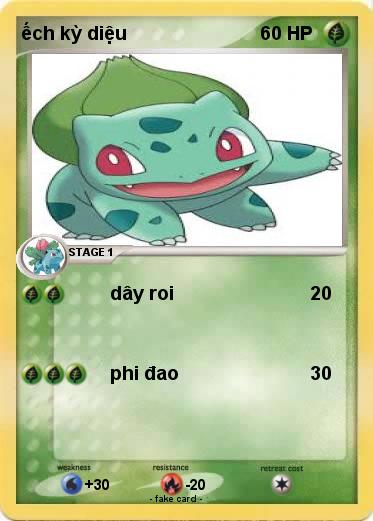 Pokemon ếch kỳ diệu