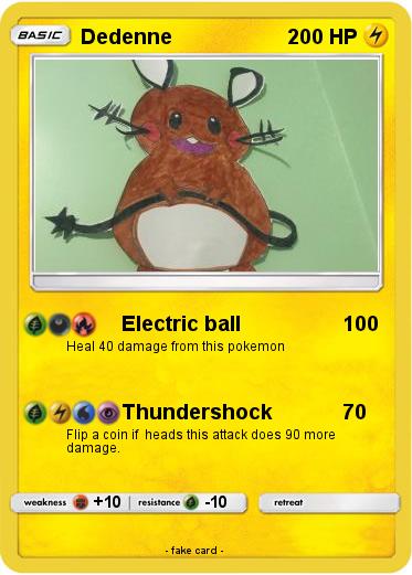 Pokemon Dedenne