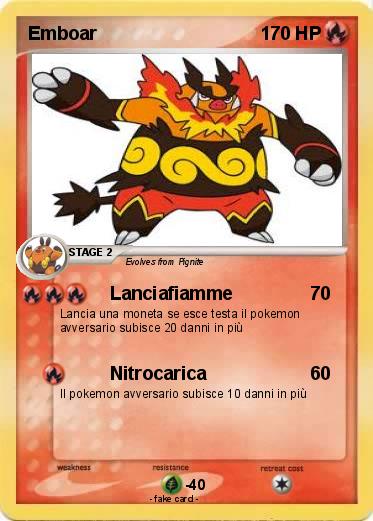 Pokemon Emboar