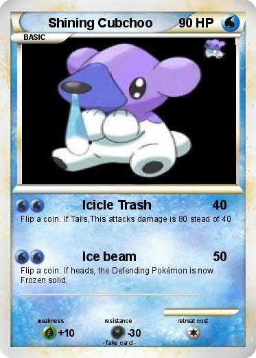 Pokemon Shining Cubchoo