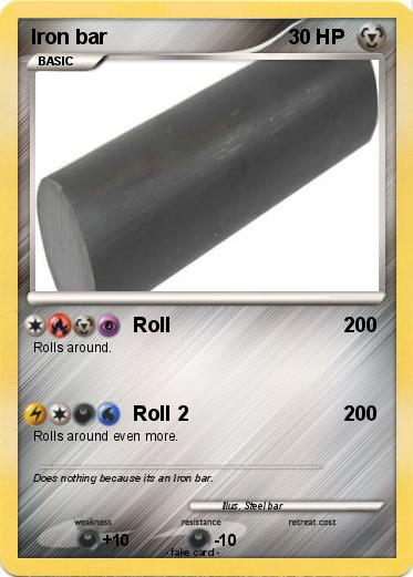 Pokemon Iron bar