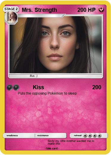 Pokemon Mrs. Strength