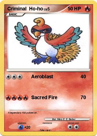 Pokemon Criminal  Ho-ho