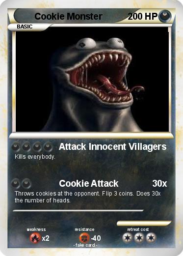Pokemon Cookie Monster