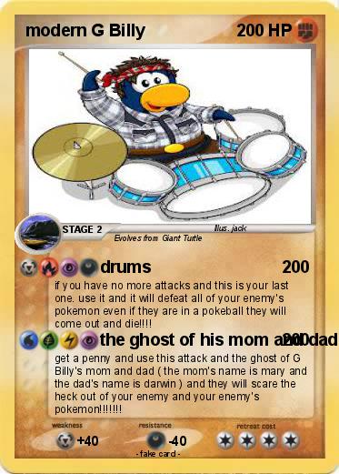 Pokemon modern G Billy
