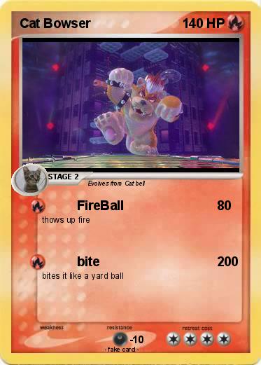 Pokemon Cat Bowser