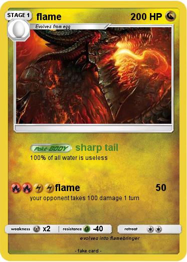 Pokemon flame