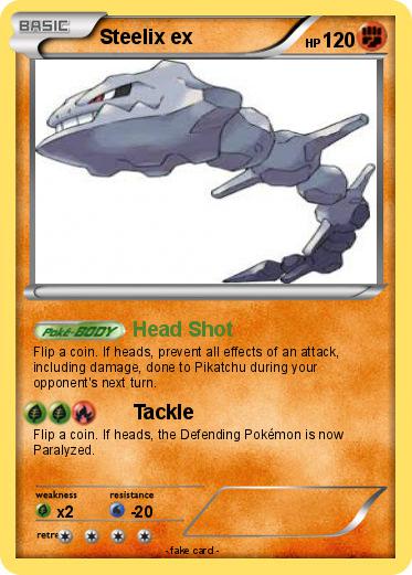 Pokemon Steelix ex