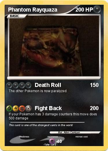 Pokemon Phantom Rayquaza