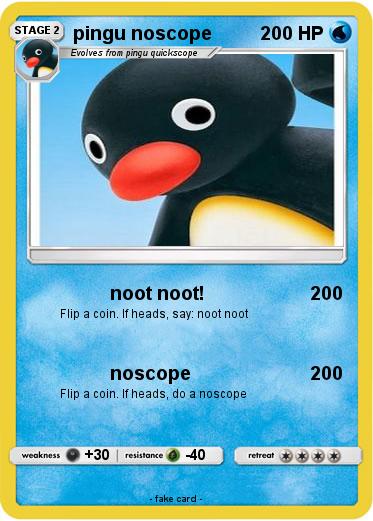 Pokemon pingu noscope