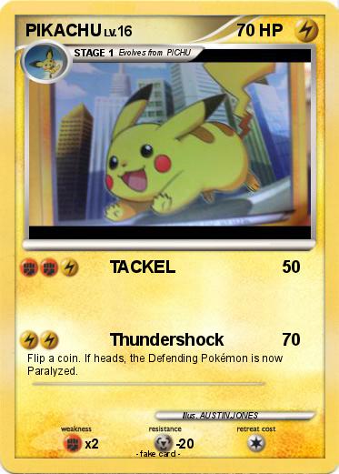 Pokemon PIKACHU