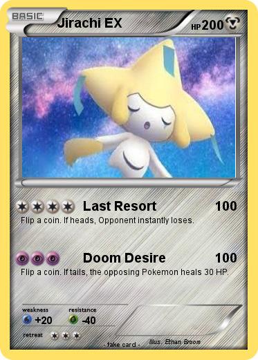Pokemon Jirachi EX