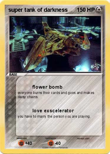 Pokemon super tank of darkness 