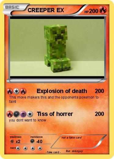 Pokemon CREEPER EX