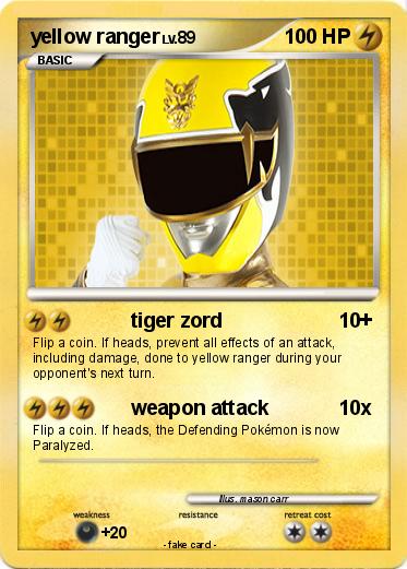 Pokemon yellow ranger