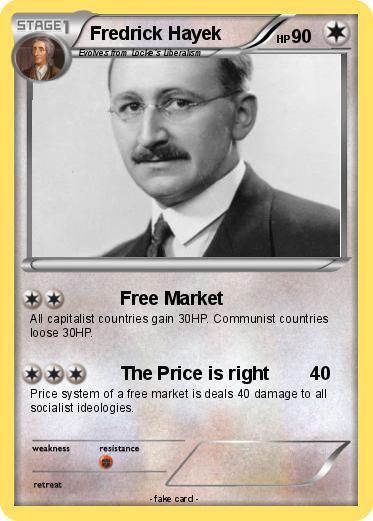 Pokemon Fredrick Hayek