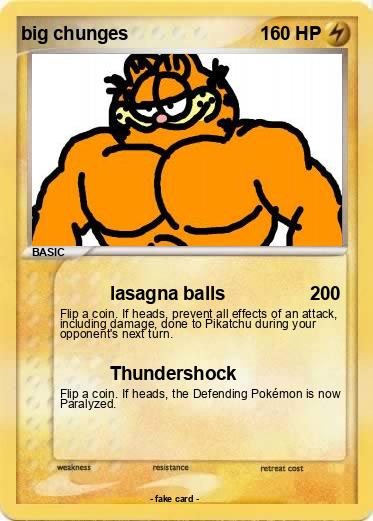Pokemon big chunges