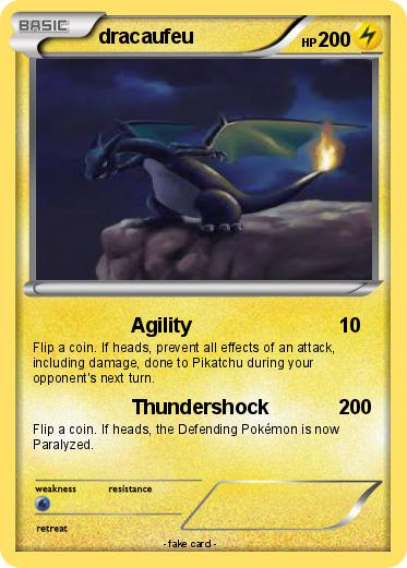 Pokemon dracaufeu