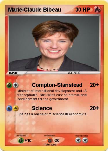 Pokemon Marie-Claude Bibeau