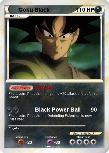 Pokemon Goku Black