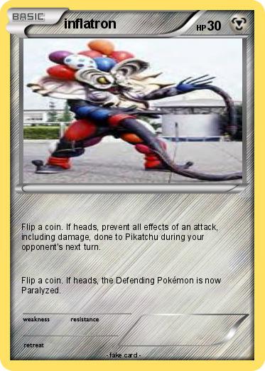 Pokemon inflatron