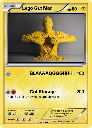 Pokemon Lego Gut Man