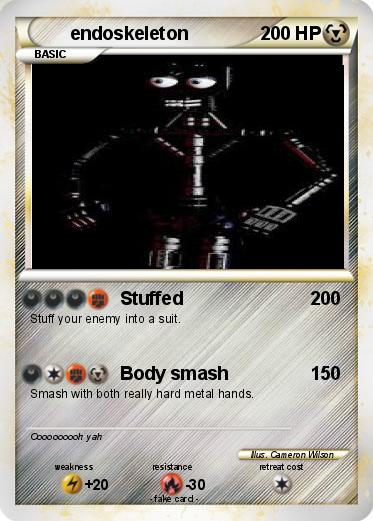 Pokemon endoskeleton