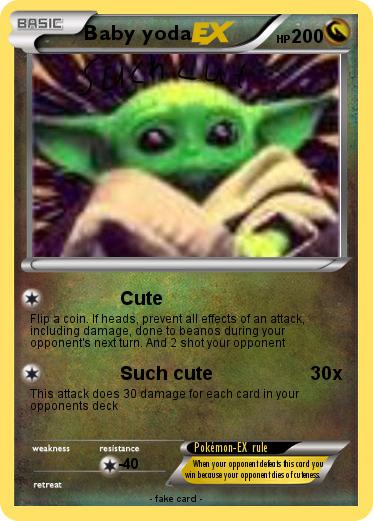 Pokemon Baby yoda
