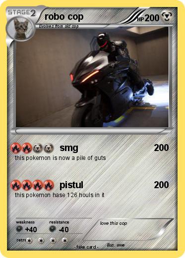 Pokemon robo cop