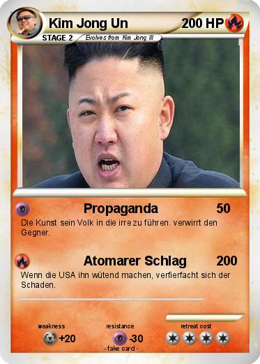 Pokemon Kim Jong Un